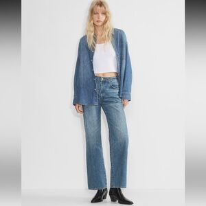 DENIM FORUM The Farrah High Rise Jean